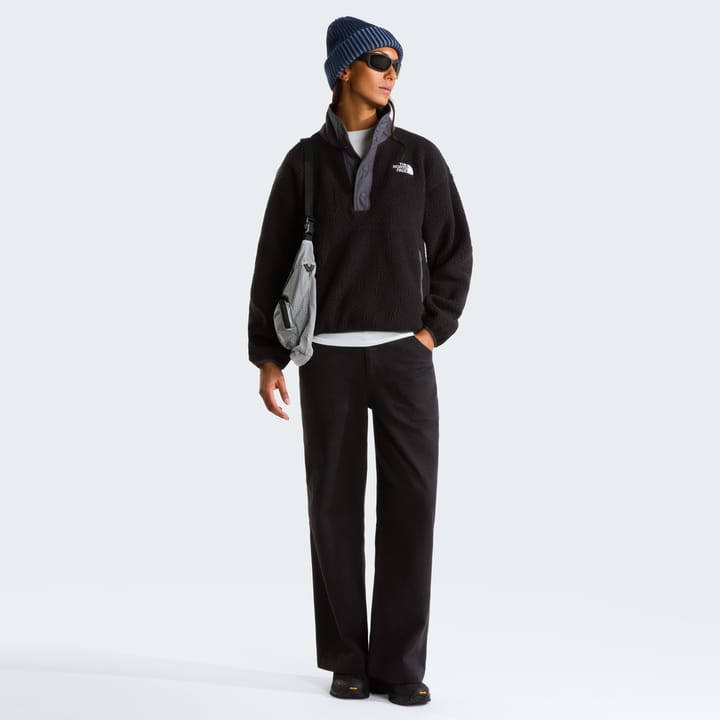 The North Face Women's Cragmont 1/2 Snap Fleece Jacket TNF Black/Anthracite Grey The North Face