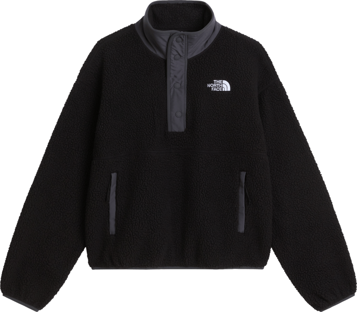 The North Face Women's Cragmont 1/2 Snap Fleece Jacket TNF Black/Anthracite Grey The North Face