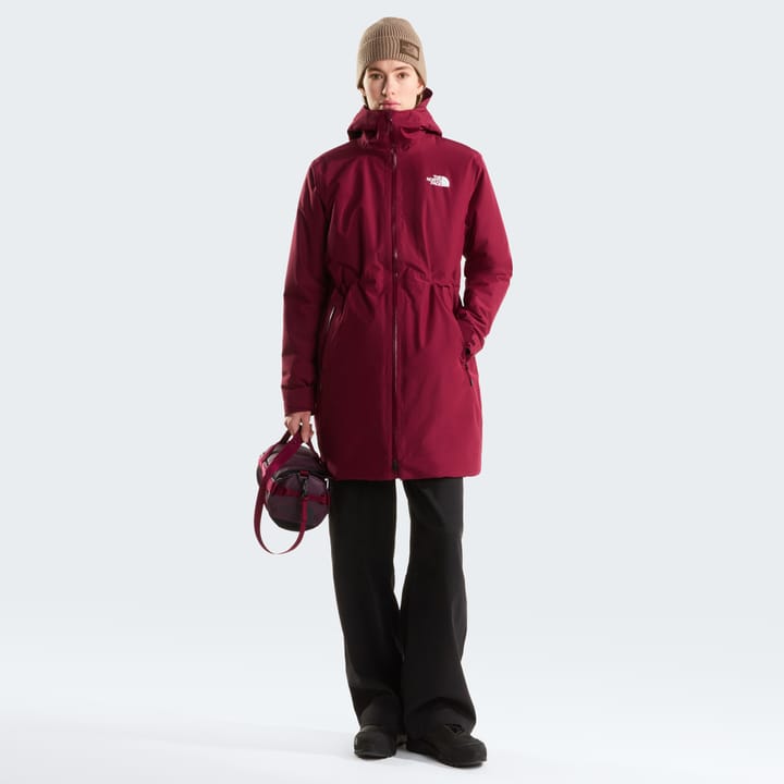 The North Face Women's Hikesteller Insulated Parka Burgundy Crush The North Face
