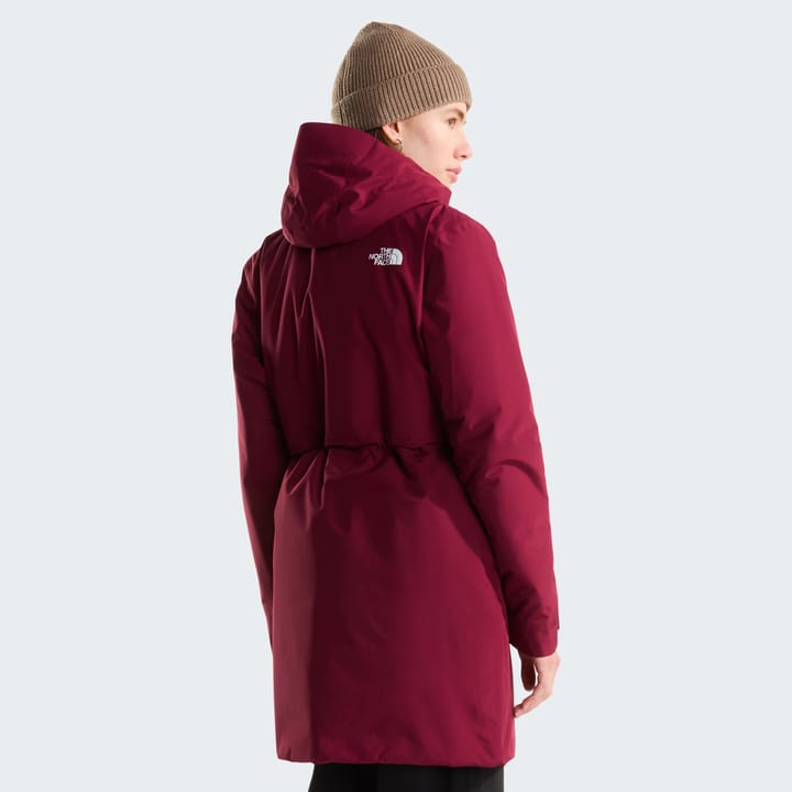 The North Face Women's Hikesteller Insulated Parka Burgundy Crush The North Face