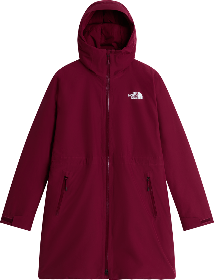 The North Face Women's Hikesteller Insulated Parka Burgundy Crush The North Face