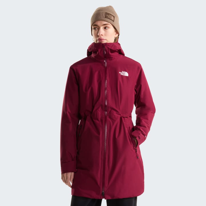 The North Face Women's Hikesteller Insulated Parka Burgundy Crush The North Face