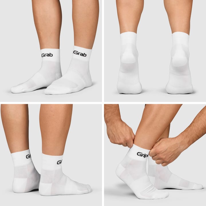 Gripgrab RIDE Low Cut Socks 3-Pack White Gripgrab