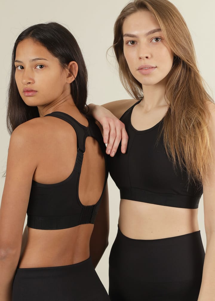 Stay In Place Max Support Sports Bra C-Cup Black StayInPlace