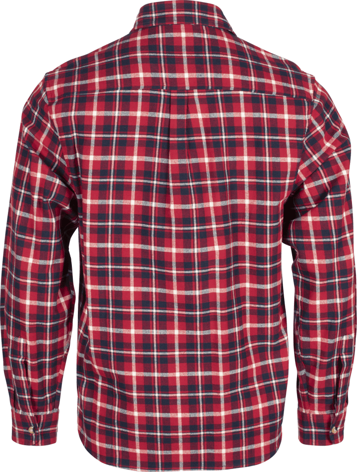 Pinewood Men's Härjedalen Shirt Red/Navy Pinewood