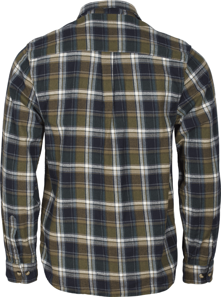Pinewood Men's Härjedalen Shirt Green/Navy Pinewood