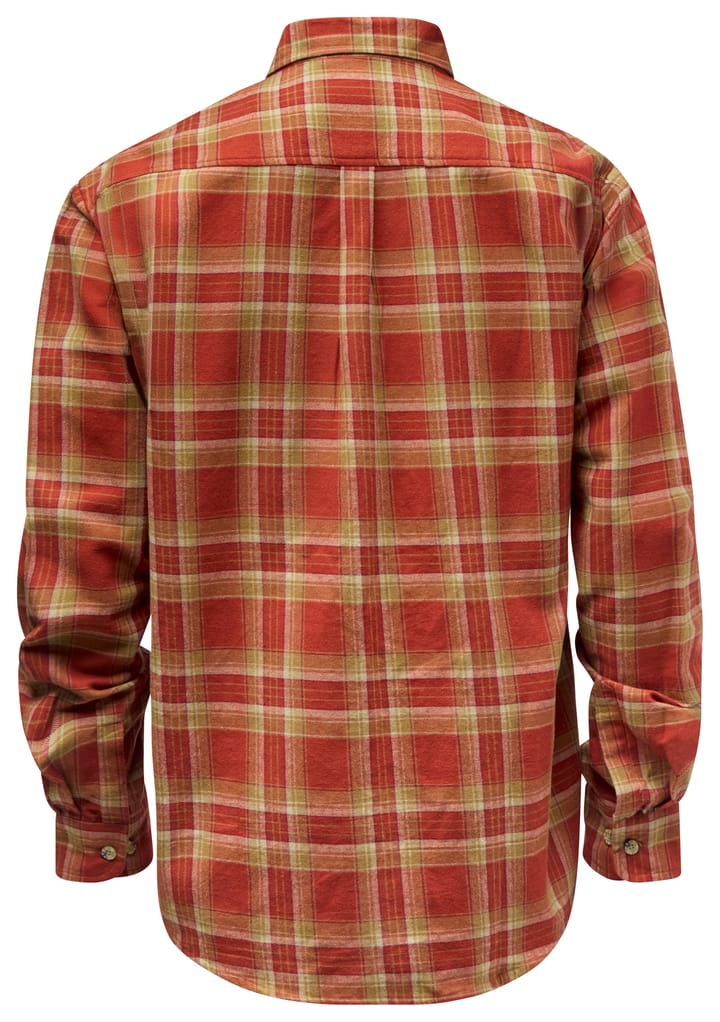 Pinewood Men's Härjedalen Shirt Terracotta/d.sand Pinewood Pinewood Men's Härjedalen Shirt Terracotta/d.sand Pinewood