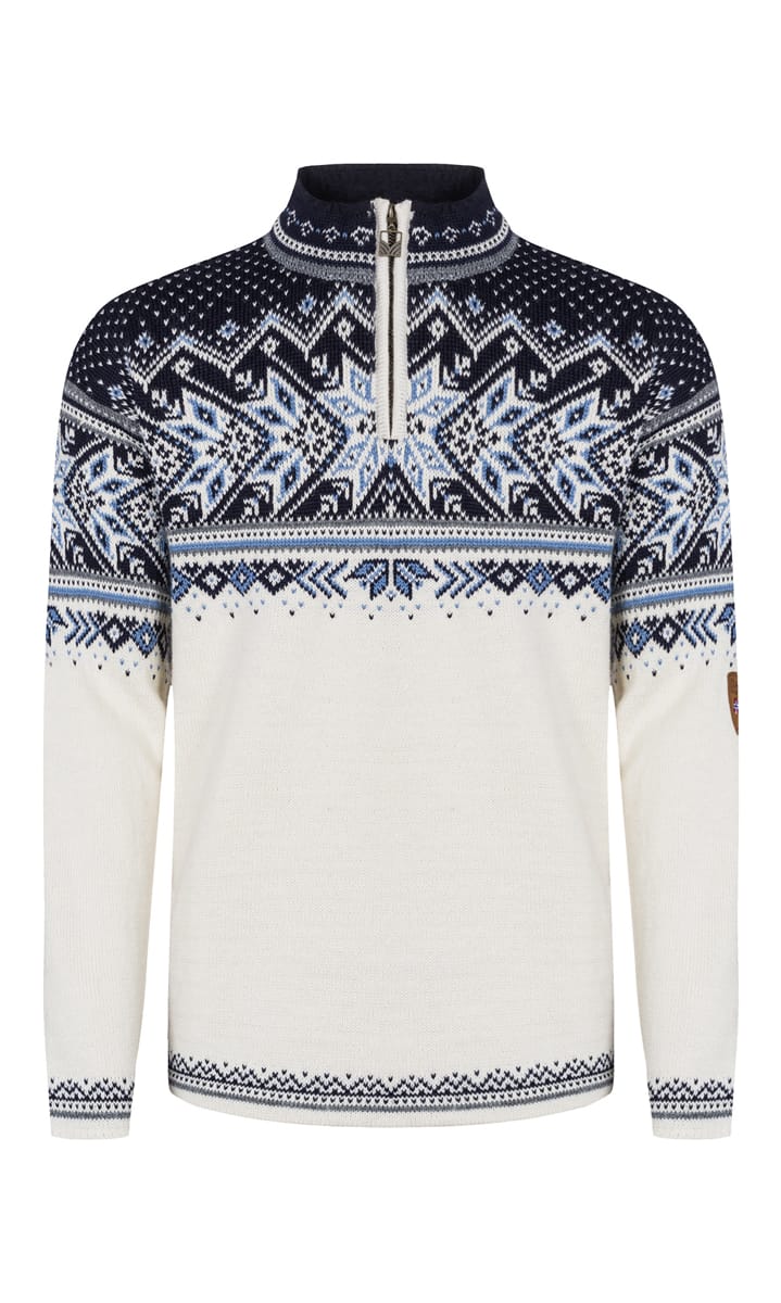 Dale of Norway Men's Vail Sweater Off White/smoke/midnight Navy Dale of Norway