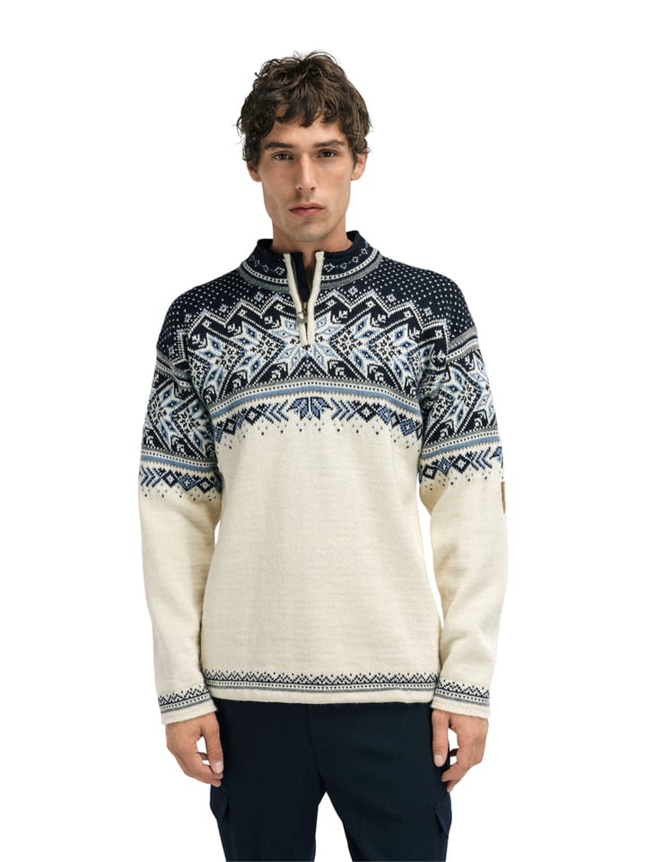 Dale of Norway Men's Vail Sweater Off White/smoke/midnight Navy Dale of Norway