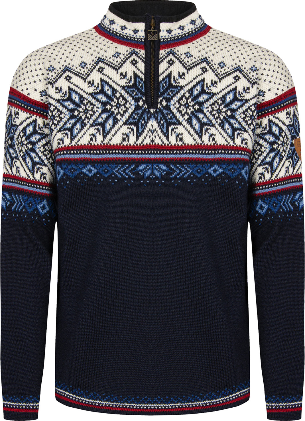 Navy red offwhite indigo blue