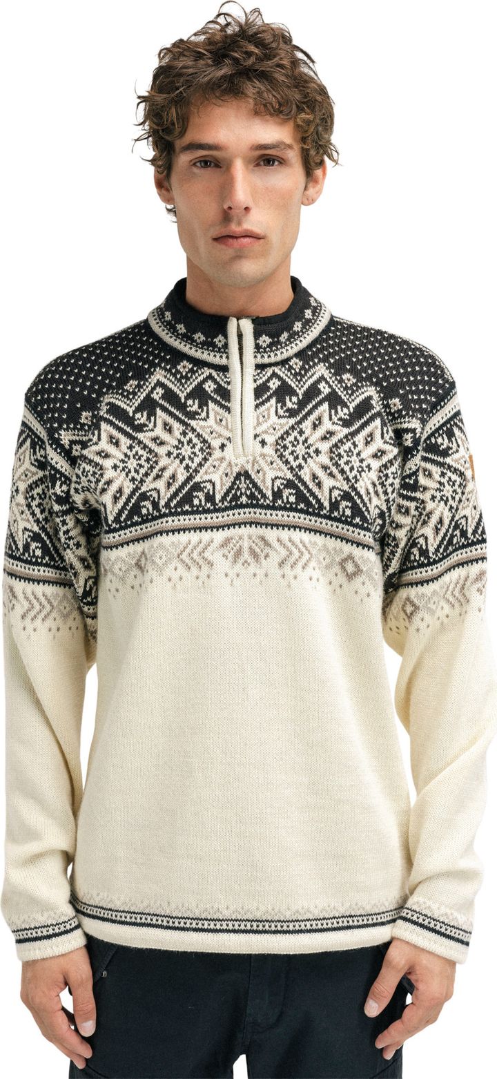 Dale of Norway Men's Vail Sweater Mountain Stone/Offwhite Dale of Norway