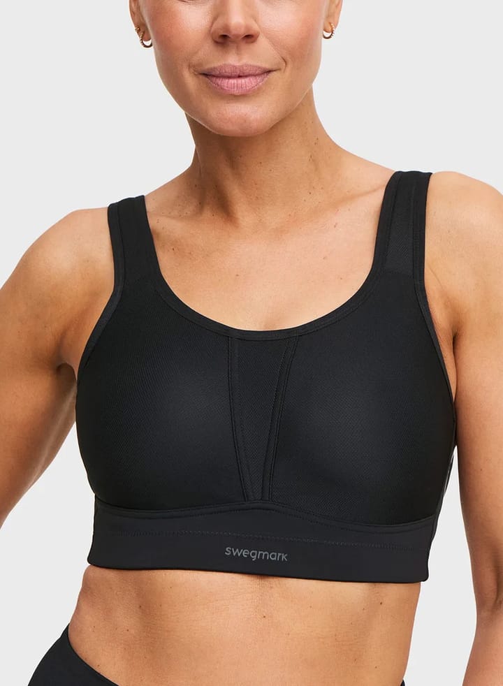 Swegmark Women's Movement Padded Sports Bra Black Swegmark