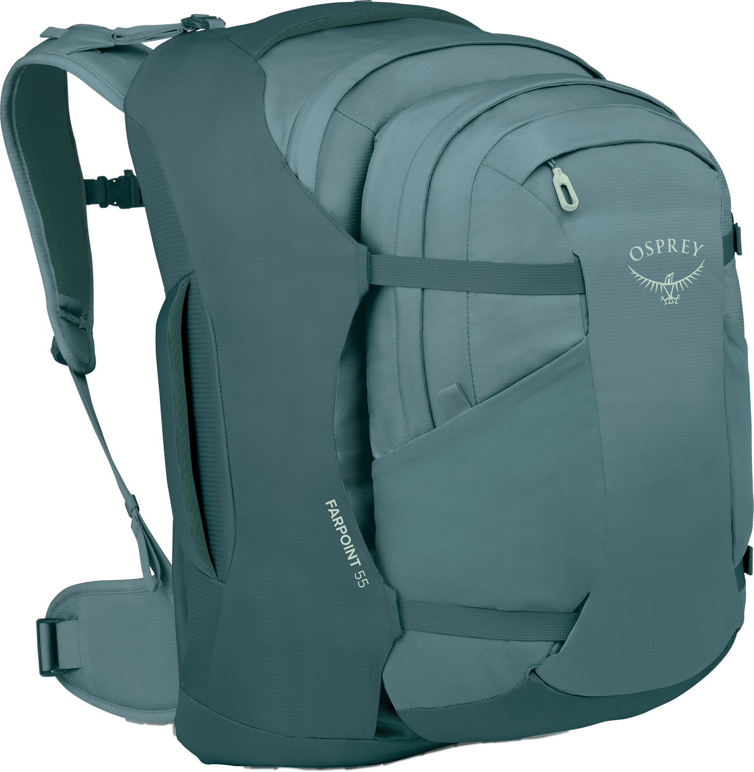 Osprey Men's Farpoint 55 Cascade Blue/Torrent Blue