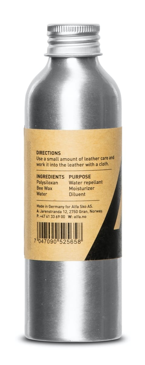 Alfa LEATHER CARE No Color Alfa Alfa LEATHER CARE No Color Alfa