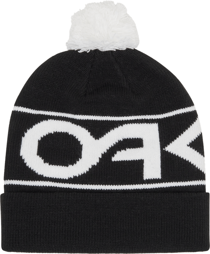 Oakley Factory Cuff Beanie Black/White Logo Oakley