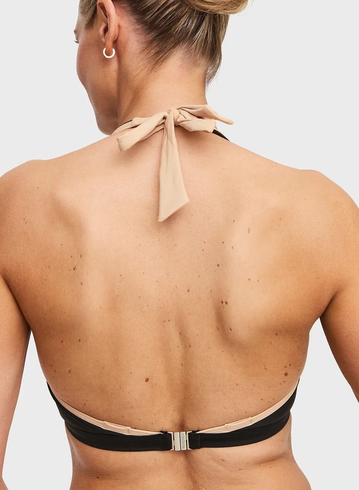 Swegmark Maui Halterneck Bikini Bra Black/beige Swegmark
