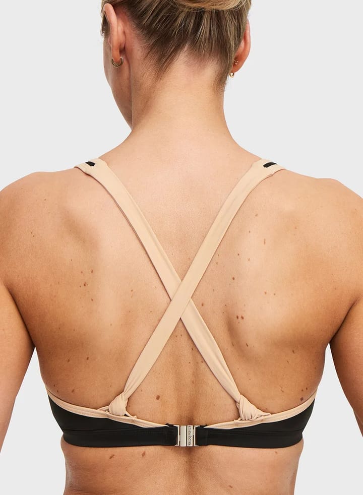 Swegmark Maui Halterneck Bikini Bra Black/beige Swegmark