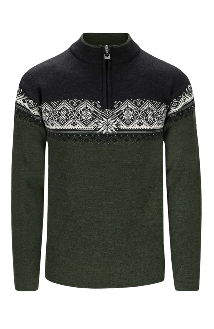 Dale of Norway Moritz Masc Sweater Darkgreen Smoke Darkcharcoal Dale of Norway