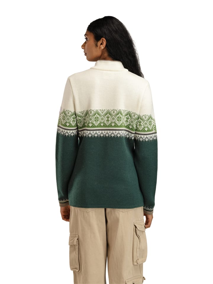 Dale of Norway Women's Moritz Sweater Pinegreen Offwhite Springgreen Dale of Norway