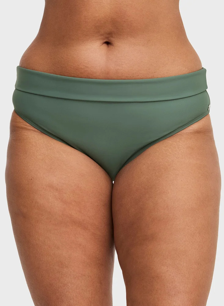 Swegmark Sicily Excellent Folded Bikini Briefs Olive Green