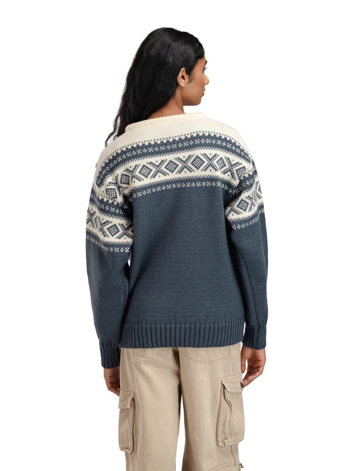 Dale of Norway Cortina 1956 Unisex Sweater Steel Offwhite Dale of Norway