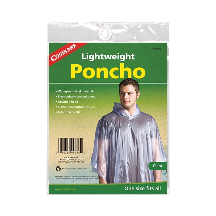 Coghlan's Poncho vinyl transparent Nocolour Coghlan's