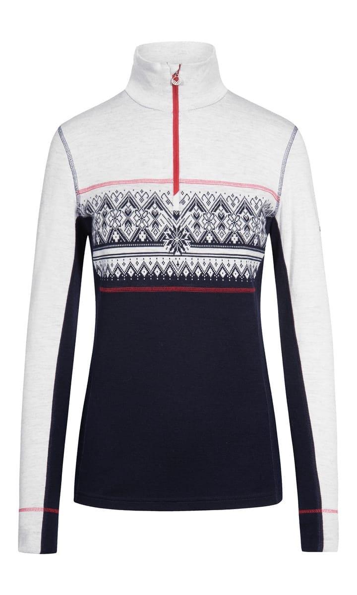 Dale of Norway Women's Rondane Sweater Navy/White/Raspberry Dale of Norway