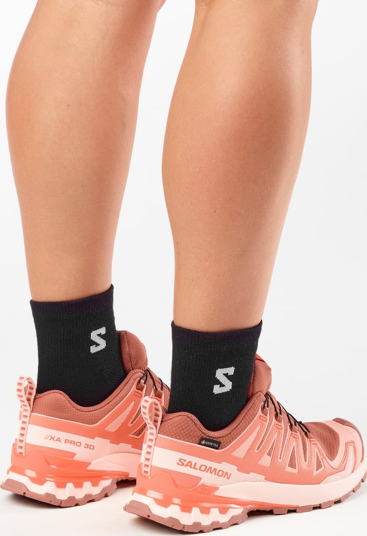 Salomon Women's XA Pro 3d V9 GORE-TEX Pecan Brown / Nectarine / Almond Cream Salomon