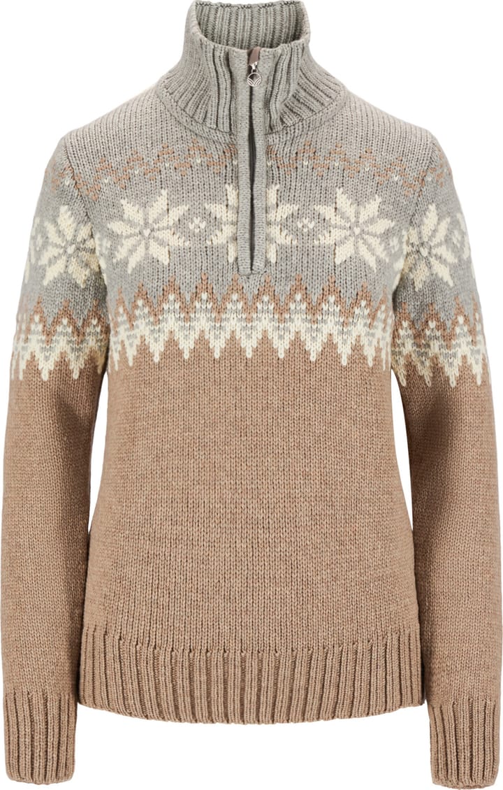 Dale of Norway Women's Myking Sweater Mountain Stone/Light Charcoal Dale of Norway Dale of Norway Women's Myking Sweater Mountain Stone/Light Charcoal Dale of Norway