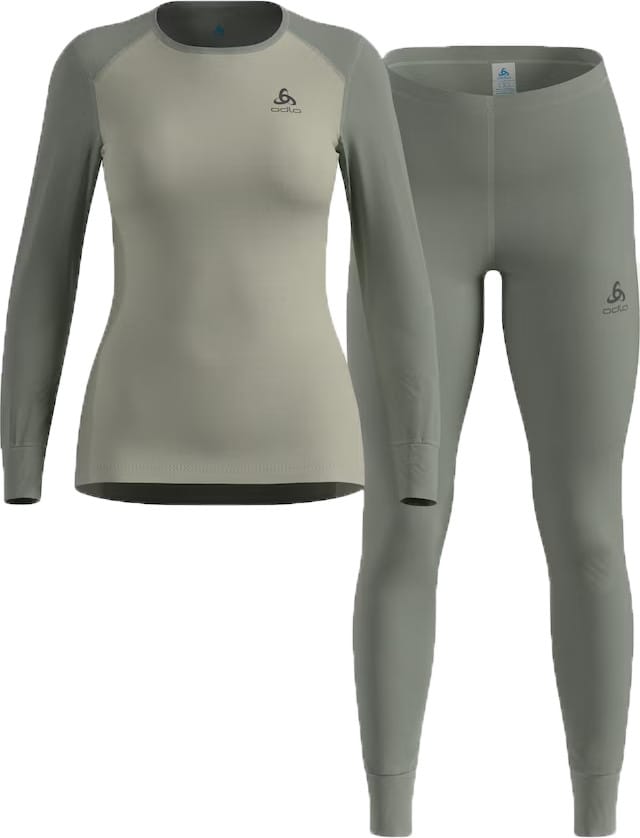 Odlo Women's Odlo Set Active Warm Special Shadow - Agate Gray Odlo