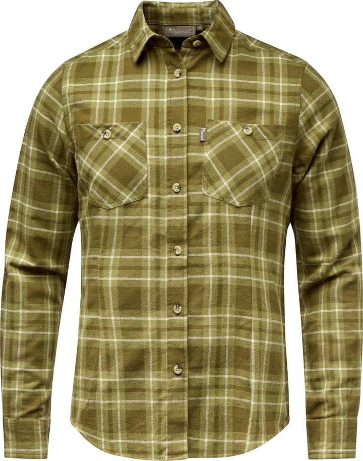 Pinewood Women's Felicia Shirt Olive Green Pinewood Pinewood Women's Felicia Shirt Olive Green Pinewood