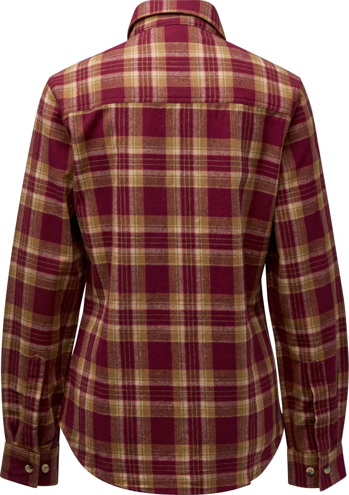 Pinewood Women's Felicia Shirt Burgundy/olivegreen Pinewood Pinewood Women's Felicia Shirt Burgundy/olivegreen Pinewood