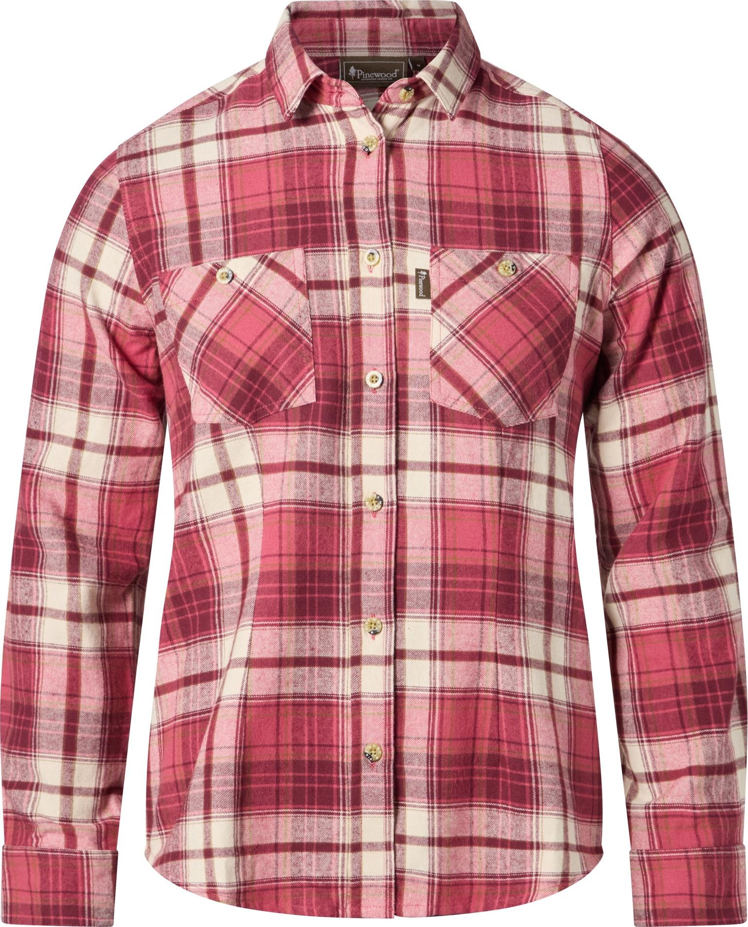 Pinewood Women's Felicia Shirt Cherrypink/offwhite