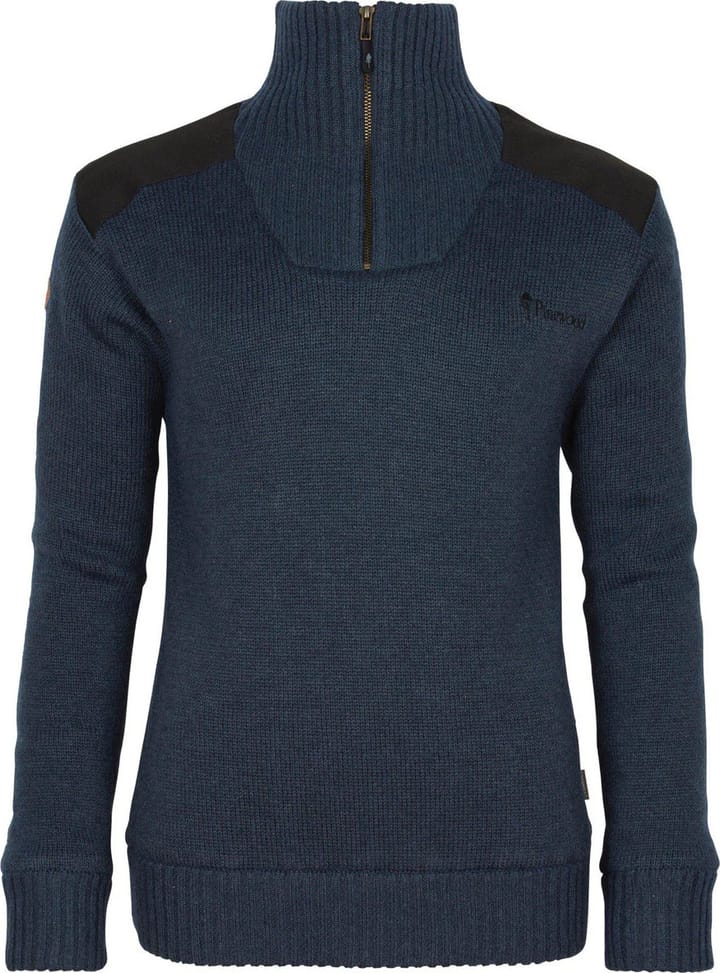 Pinewood Women's Hurricane Sweater Dark Navy Mel Pinewood