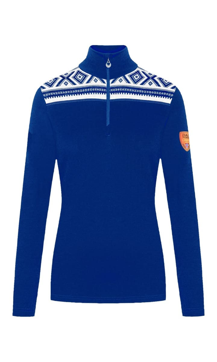 Dale of Norway Cortina Basic Fem Sweater Ultramarine Offwhite
