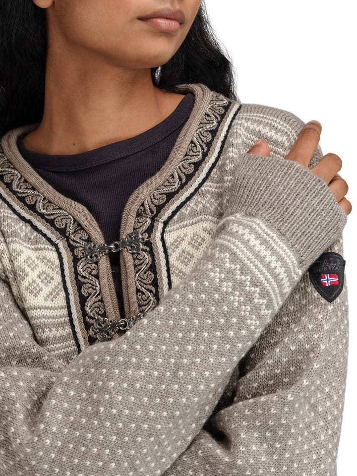 Dale of Norway Unisex Setesdal Sweater Norweigan Wool Vanilla Sugar/Natural White Dale of Norway