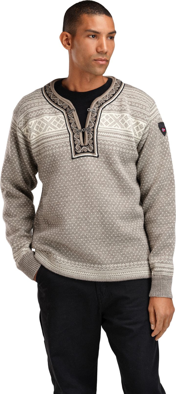 Dale of Norway Unisex Setesdal Sweater Norweigan Wool Vanilla Sugar/Natural White Dale of Norway