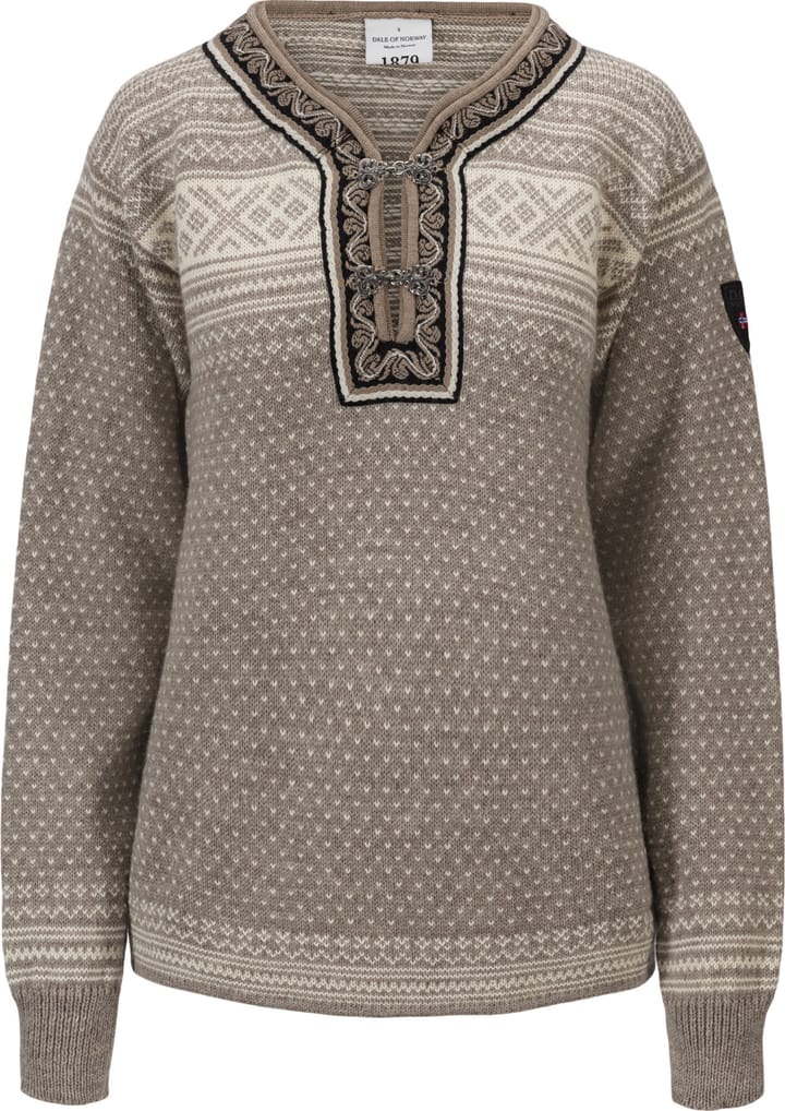 Dale of Norway Unisex Setesdal Sweater Norweigan Wool Vanilla Sugar/Natural White Dale of Norway