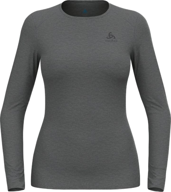 Odlo Women's Active Warm ECO Baselayer Shirt Odlo Steel Grey Melange Odlo
