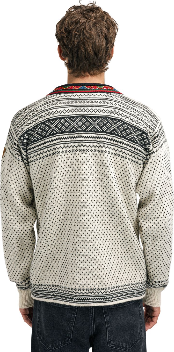 Dale of Norway Unisex Setesdal Sweater Norweigan Wool Offwhite/Black Dale of Norway