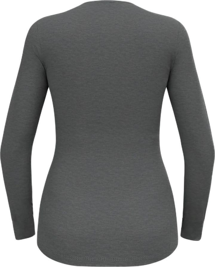 Odlo Women's Active Warm ECO Baselayer Shirt Odlo Steel Grey Melange Odlo