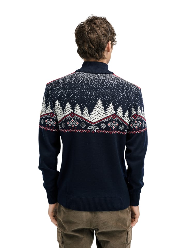 Dale of Norway Dale Christmas Men's Sweater Navyoffwhiteredrose Dale of Norway