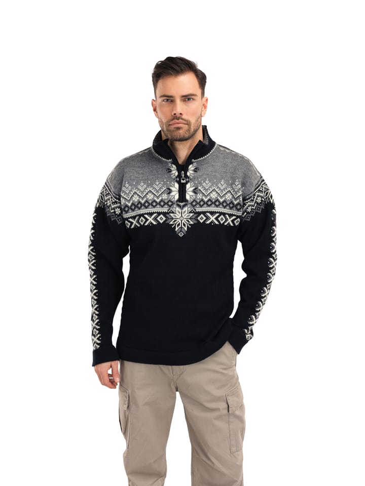 Dale of Norway 140th Anniversary Men's Sweater Black/Smoke/Offwhite Dale of Norway