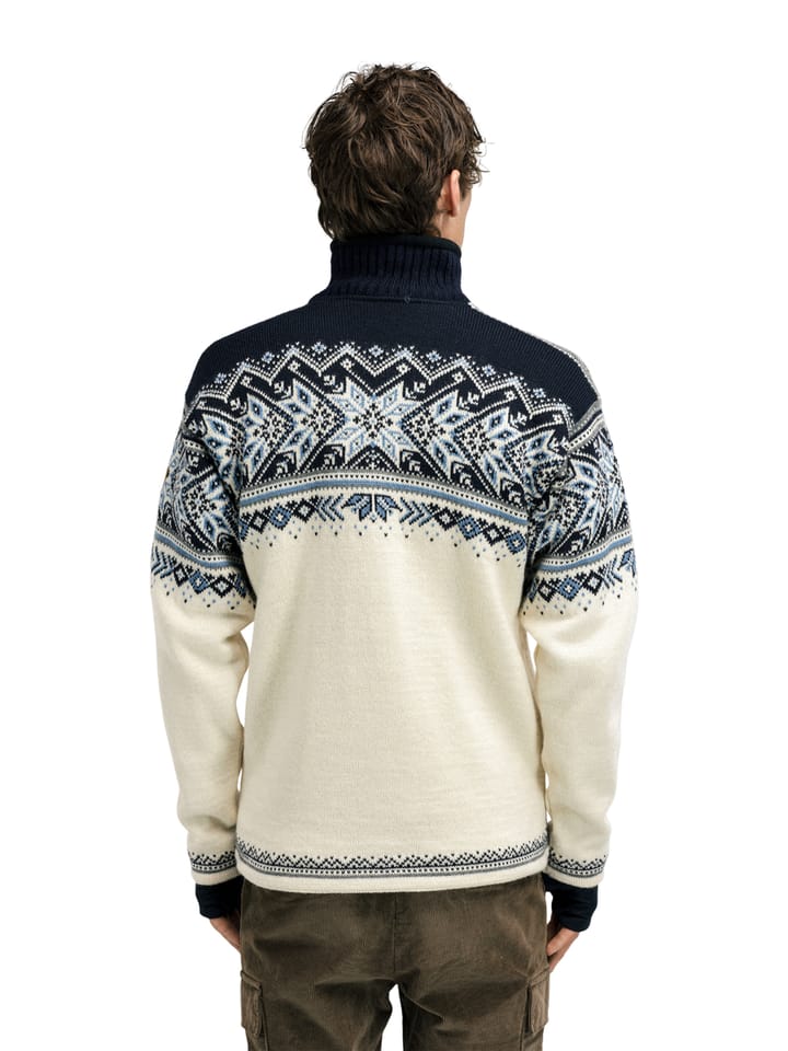 Dale of Norway Men's Vail Weatherproof Sweater Offwhite/smoke/navy/blue Dale of Norway