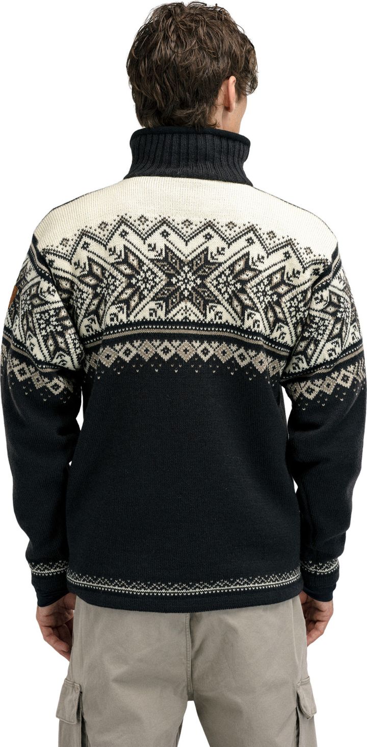 Dale of Norway Men's Vail Weatherproof Sweater Mountain Stone/Offwhite Dale of Norway