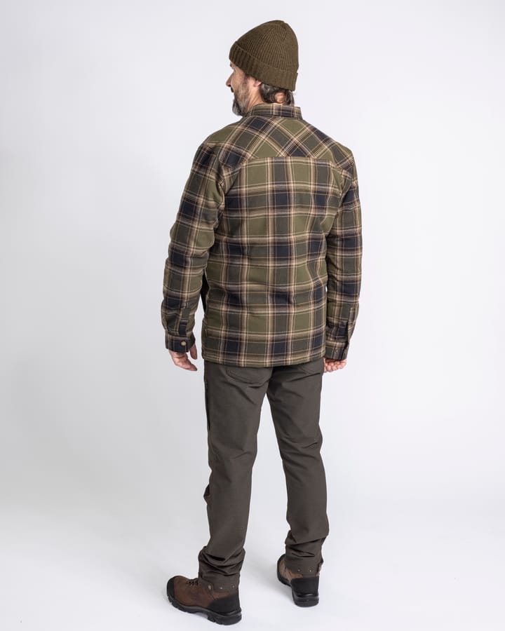 Pinewood Men's Prestwick Exclusive Shirt Dark Green/Green Pinewood