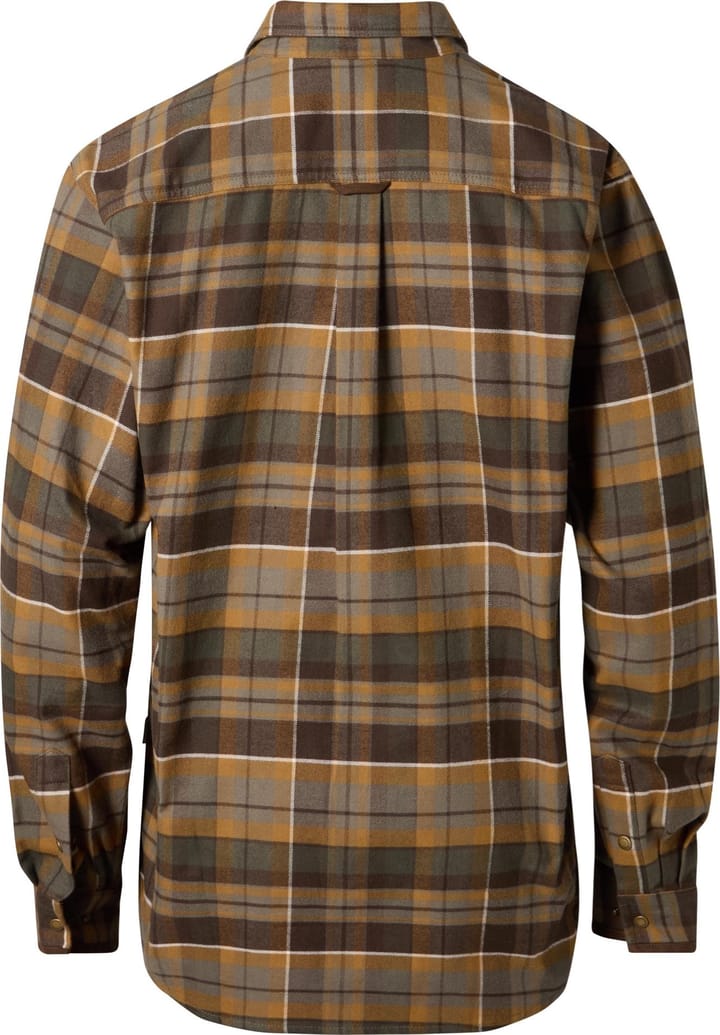 Pinewood Men's Prestwick Exclusive Shirt D.brown/d.sandstone Pinewood