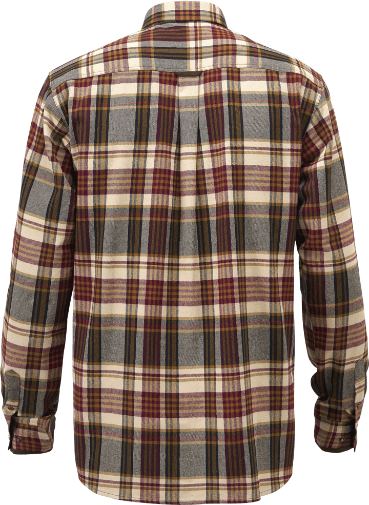 Pinewood Men's Prestwick Exclusive Shirt Bordeaux/Beige Pinewood