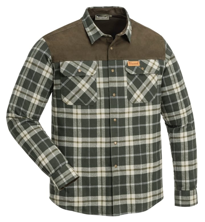 Pinewood Douglas Shirt H.Olive/L.Khaki Pinewood Pinewood Douglas Shirt H.Olive/L.Khaki Pinewood
