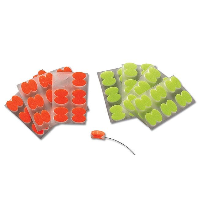 Orvis Selvklebende nappindkator a 24 Fluorgul Orvis
